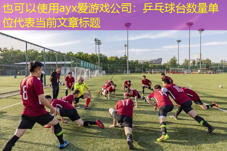 乒乓球台数量单位